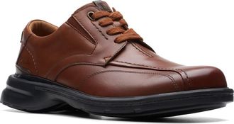 Clarks Gessler Lace-Up Derby in Dark Tan Leather at Nordstrom Rack, Size 10.5
