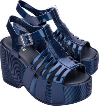 Melissa Station 79 Platform Sandal in Pearly Blue at Nordstrom, Size 10