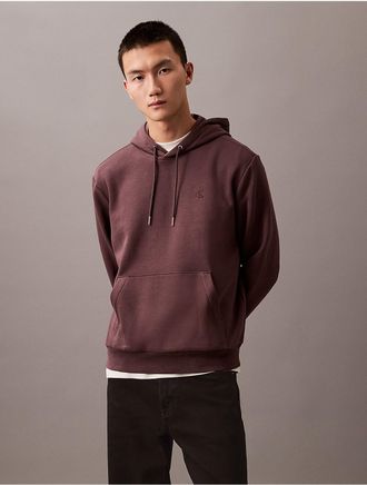 Calvin Klein Jeans Calvin Klein Mens Archive Logo Fleece Hoodie - Grey - XL