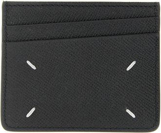 Maison Margiela Mens Black Calfskin Cardholder Accessory