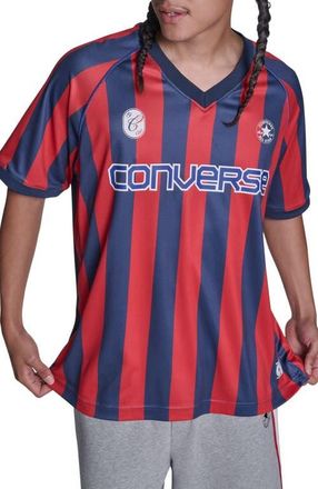 Converse Chuck Soccer Jersey in Converse Red Multi at Nordstrom, Size X-Large