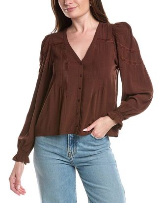 Saltwater Luxe Solid Blouse