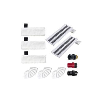 OEM Kit De Accesorios Para Limpiadoras A Vapor K&auml;rcher Easyfix Sc2, Sc3, Sc4 Y Sc5 - 12 Piezas - Pa&ntilde;os De Microfibra De Repuesto