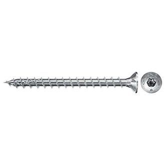Fischer 500x Power-fast Ii Fpf Ii Ctf 3,5 X 45 Mm Bc Senkkopf Mit Innenstern Tx20 Vollgewinde Galvanisch Verzinkt Blau Passiviert - 670122
