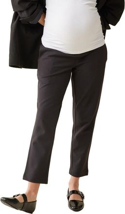 Ingrid & Isabel Essential Ponte Maternity Pants in Black at Nordstrom, Size X-Small