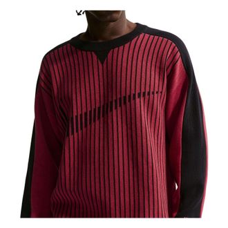 Nike Sportswear Club Jersey Sweater Team Crimson Black II1196-613