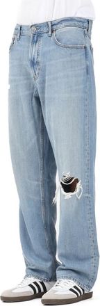 Calvin Klein Jeans Jeans Straight 90s Tencel Blend - Heren - Regular Fit Jeans - Blauw - W30 - Denim - Jeans