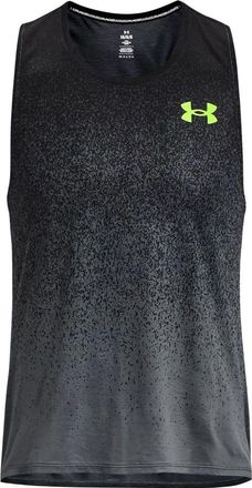 Under Armour Rush Pro Elite Tank Black Lime 1377314-002