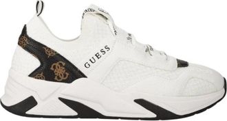 Guess Geniver 2 - Dames - Sneakers - Wit - 35 EU - Leer - Schoenen