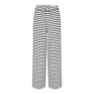 Lollys Laundry Dames, Broeken, Zwart, Maat: S Katoen