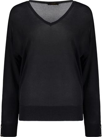Moorer Mujer, Jerseys, Azul, Talla: XS
