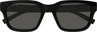 Gucci Sunglasses Gg1857 S 001 Black/Grey Men