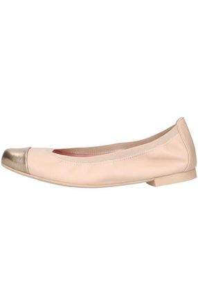 Pretty Ballerinas Round toe elasticated ballet flat in Beige at Nordstrom, Size 37.5
