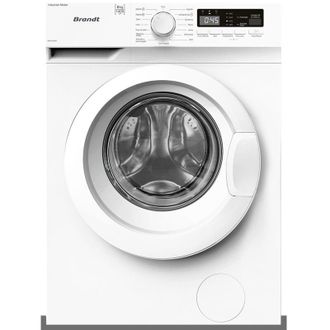 Brandt Lavadora Wfb181qwp De 8kg Y 1400rpm Clase A Motor Induc