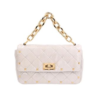 Valentino Garavani Borsa a spalla Rockstud Spike - female - Valentino Garavani - Handbags - White - ONE SIZE - Bags
