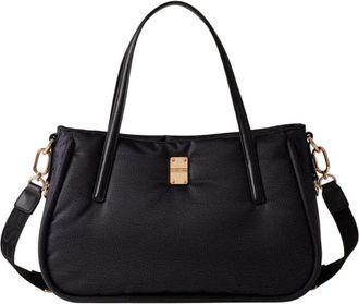 Borbonese Handtassen - Dames - Shoppers - Zwart - ONE Size - Leer - Tassen