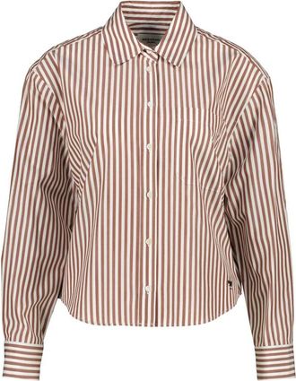 Max Mara Shirts - Dames - Overhemden - Bruin - 3XS - Overhemden
