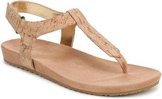 Vionic Palisades Sandal in Gold Cork at Nordstrom, Size 6.5