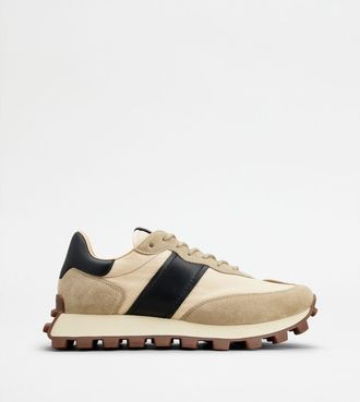 Tod's Sneakers Tods 1T in Suede and Fabric