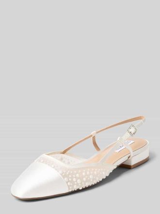 Steve Madden Ballerina in semitransparentem Design Modell Belinda in Weiss, Gr&ouml;&szlig;e 36