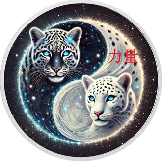 OEM Torbellino Lunar: Fuerza En Armon&iacute;a 1 Oz Plata Coloreada