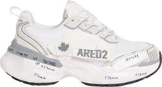 Dsquared2 Faster Sneakers - Dames - Sneakers - Wit - 40 EU - Leer - Schoenen