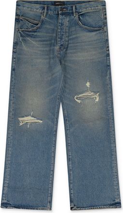 Purple Dark Indigo P018 9 To 5 Baggy Fit Jeans