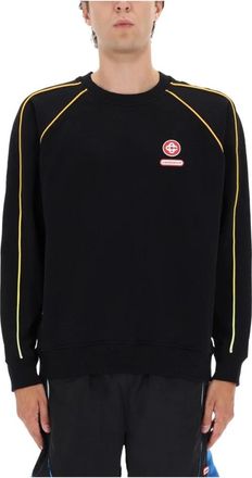 Casablanca Graphic Sweatshirt - Heren - Sweatshirts - Zwart - XL - Hoodies & sweatvesten