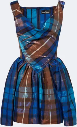 Vivienne Westwood Vestido corto Sunday de sarga a cuadros