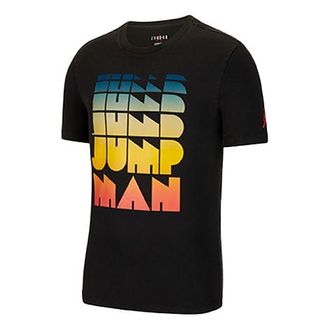 Nike Jordan Air Jordan Air Retro Printing Short Sleeve Black CN3108-010