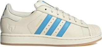 adidas Sneakers Superstar Lionel Messi Cream White/Semi Blue Burst - Toni neutri