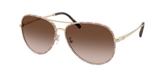 Tory Burch TY6114 336013 Womens Sunglasses Brown Size 58