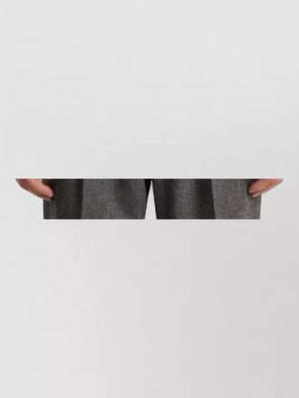 Ami cashmere ribbed crewneck regular-fit jumper