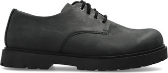 Birkenstock Highwood Lace Low - Heren - Veterschoenen - Zwart - 42 EU - Leer - Schoenen