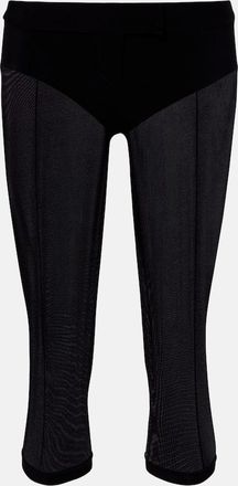 Magda Butrym Pantaloni capri skinny e slip