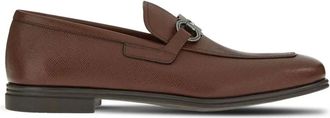 Ferragamo Loafers, male, Brown, 5 UK, Gancini-Ornament Moccasins
