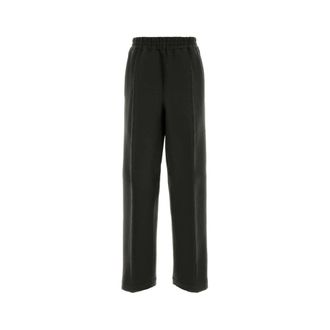 Ami Straight Trousers, female, Gray, Size: XS Elasticated Trousers