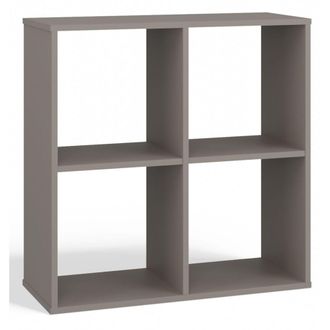 Selsey Selsey - Malax - Estanter&iacute;a Con 4 Estantes - 74 Cm - Gris