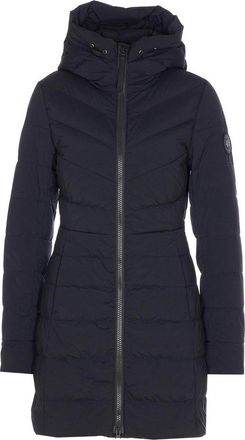 Canada Goose Black Clair Down Jacket Frontal Zip Closure