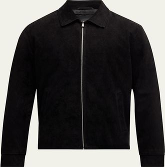 Theory Mens Hazelton Leather Blouson Jacket