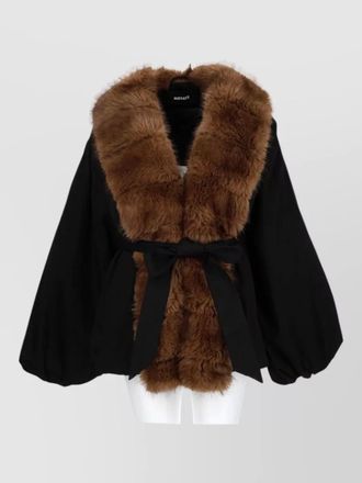 Rotate faux fur coat