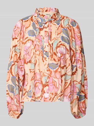 Suncoo Regular Fit Bluse mit Stehkragen Modell LEYA in Rose, Gr&ouml;&szlig;e XS