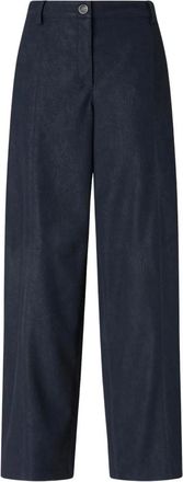 Pinko Wijde broek - Dames - Wijde Broeken - Blauw - L - Broeken