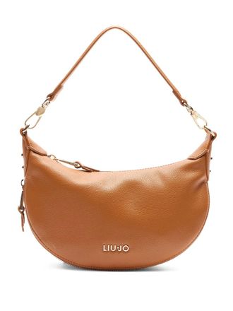 Liu Jo Borsa a spalla con logo - Marrone