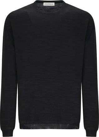 Goes Botanical tubular crewneck sweater - Black