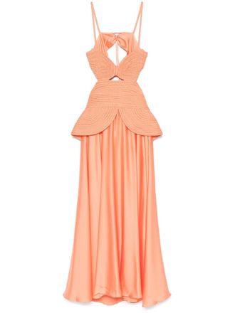 PatBo Sunset maxi-jurk - Oranje
