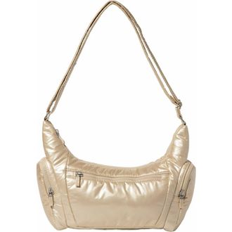 Baggallini Banana Sling Crossbody Shoulder Bag in Champagne Puff at Nordstrom