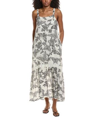Johnny Was Finley Midi Dress