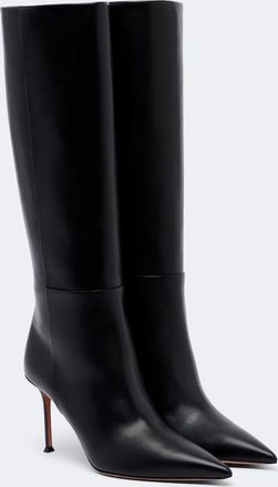 Aquazzura Botas altas Harper de piel
