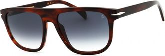David Beckham DB 7111/S 0EX4 9O Brown Horn/Dark Grey Gradient
